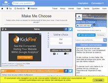 Tablet Screenshot of makemechoose.com